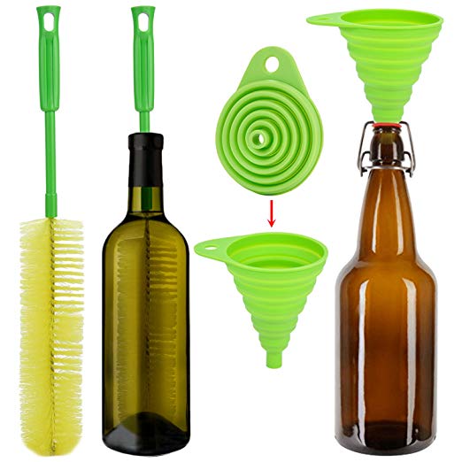 Bottle Brush and Funnel